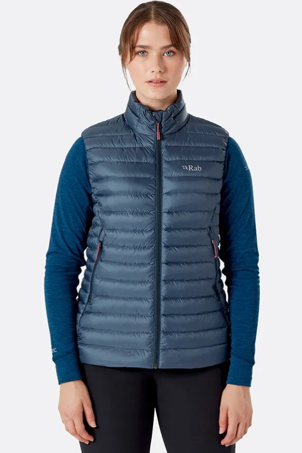 Gilet sans manche en duvet Microlight pour femme