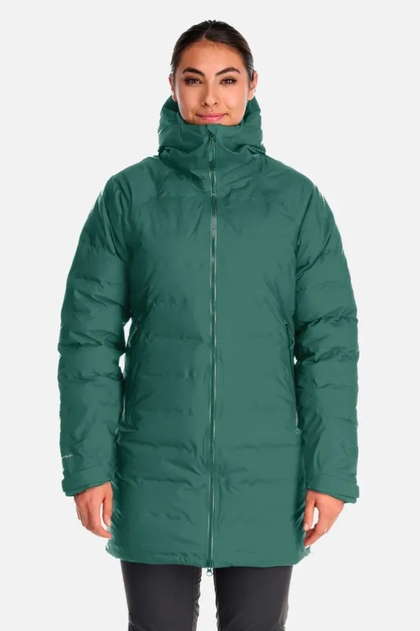 Parka en duvet imperméable Valiance pour femme
