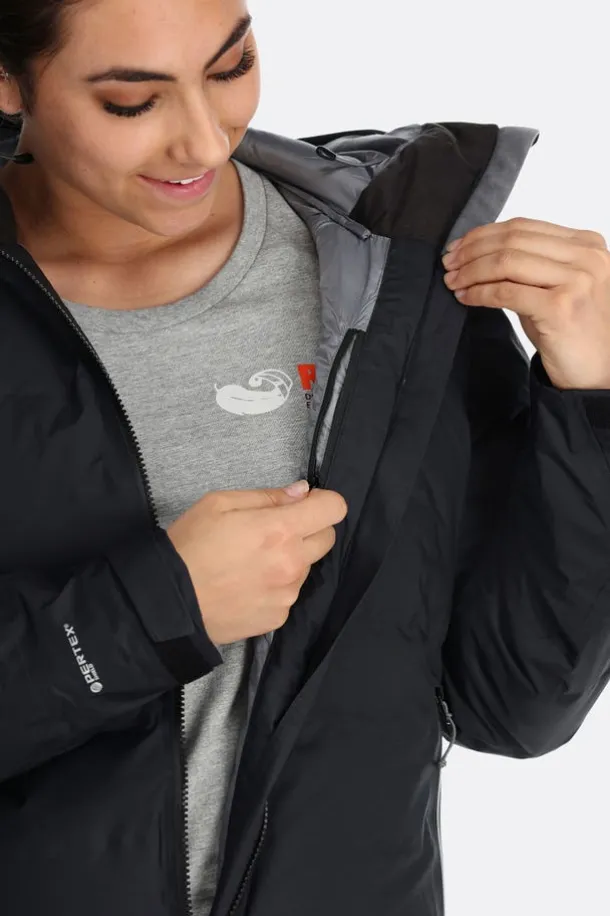 Parka en duvet imperméable Valiance pour femme