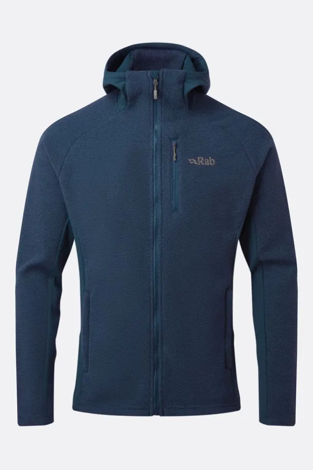 Polaire à capuche Capacitor pour homme