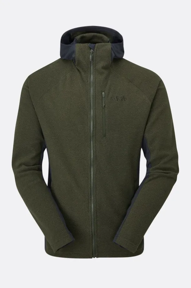 Polaire à capuche Capacitor pour homme