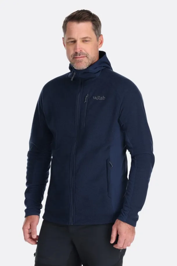 Polaire à capuche Capacitor pour homme