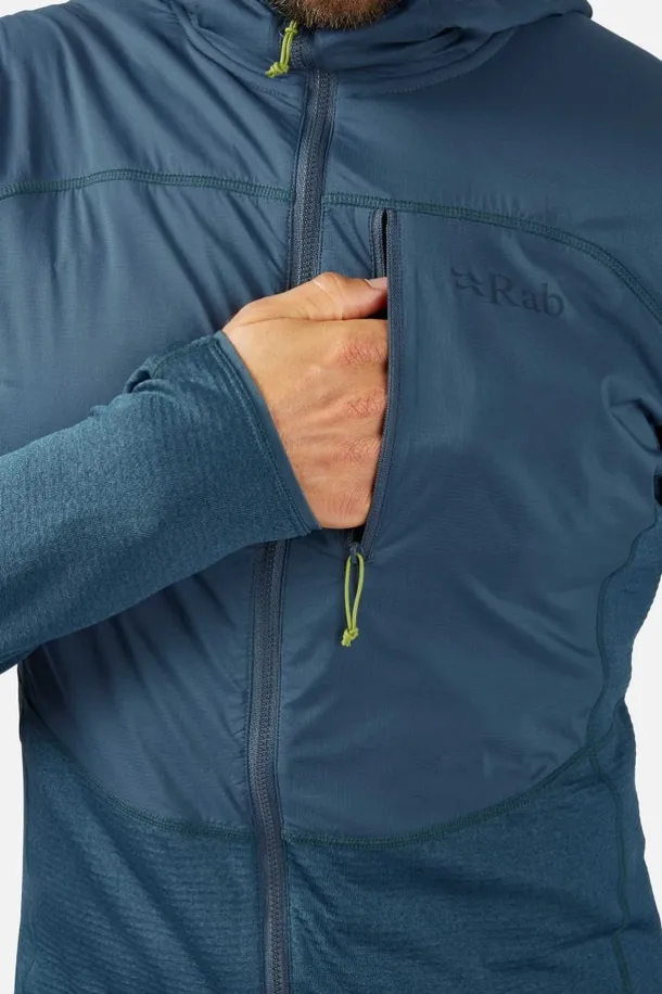 Polaire à capuche fermeture éclair complète Ascendor Summit pour homme