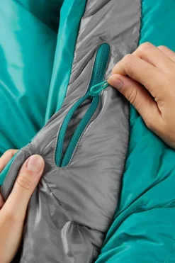 Sac de couchage en duvet Alpine 400 pour femme (-5C)