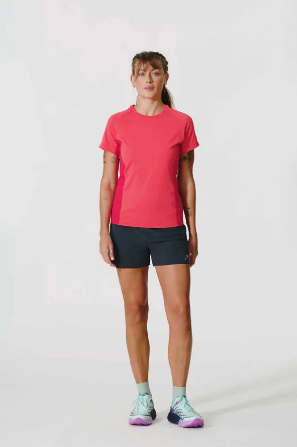 Short de course 2 en 1 Talus pour femme (5")