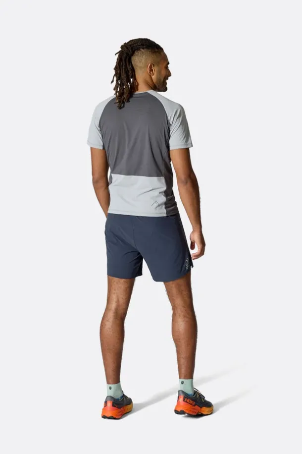 Short de course 2 en 1 Talus pour homme (7")