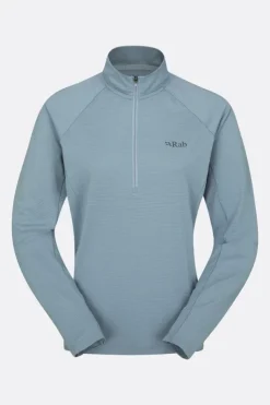 Sonic manches longues 1/2 Zip pour femme