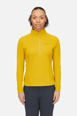 Sonic manches longues 1/2 Zip pour femme