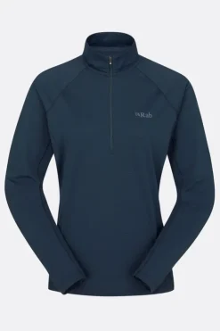 Sonic manches longues 1/2 Zip pour femme