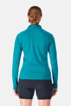 Sonic manches longues 1/2 Zip pour femme
