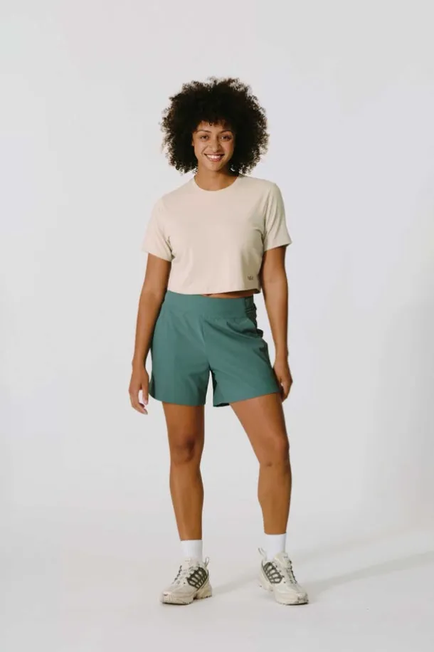 Tee-shirt court Rivelin pour femme