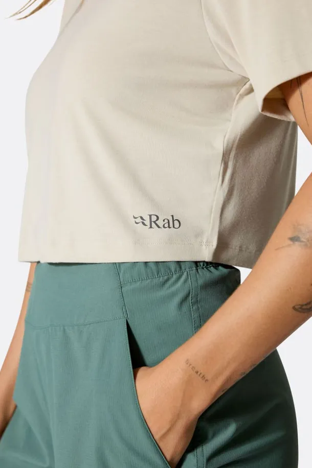 Tee-shirt court Rivelin pour femme