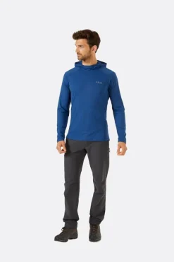 Tee-shirt manches longues à capuche Force pour homme