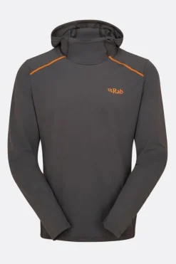 Tee-shirt manches longues à capuche Force pour homme