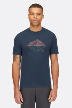 T-Shirt Crimp Reflection pour homme