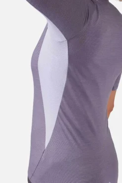 T-shirt de vélo Cindercrino ½ zip pour femme
