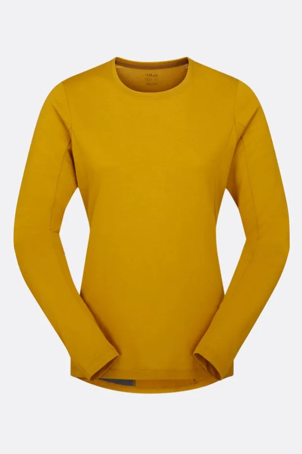 T-Shirt de vélo manches longues Cinder Crimp pour femme
