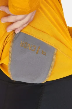 T-Shirt de vélo manches longues Cinder Crimp pour femme