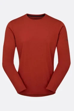 T-Shirt de vélo manches longues Cinder Crimp pour homme