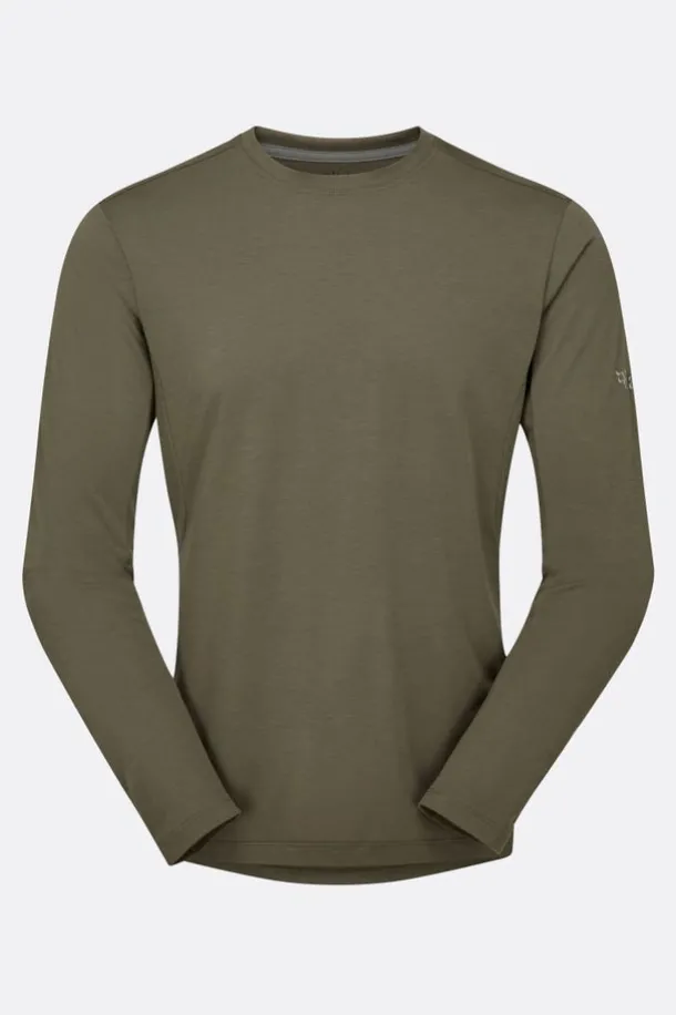 T-Shirt de vélo manches longues Cinder Crimp pour homme
