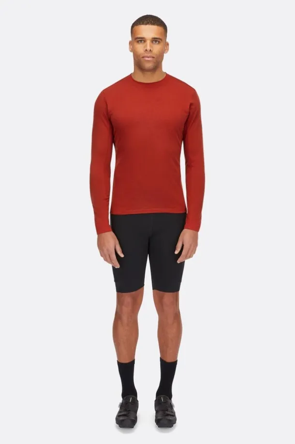 T-Shirt de vélo manches longues Cinder Crimp pour homme