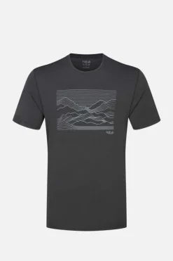T-Shirt Mantle Outline pour homme