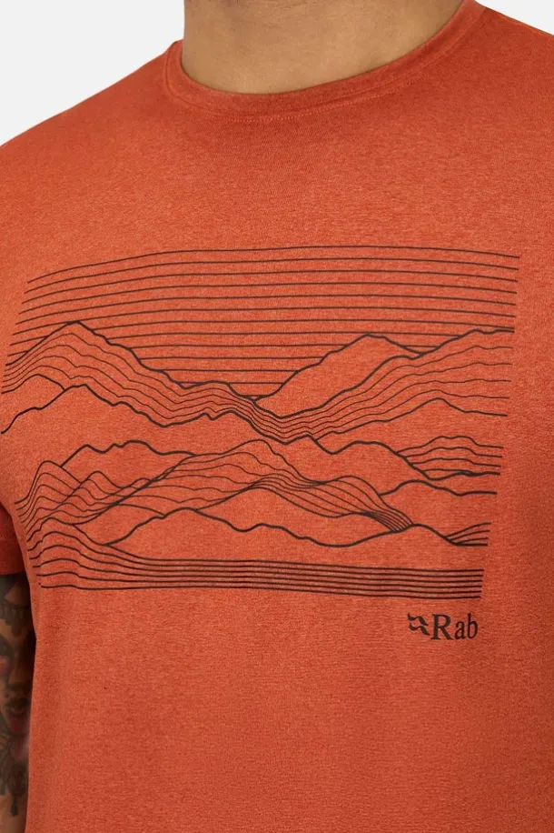 T-Shirt Mantle Outline pour homme
