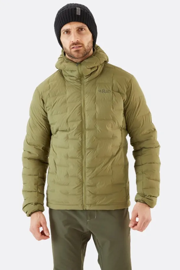 Veste à capuche en duvet extensible Cubit pour homme