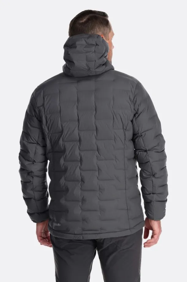 Veste à capuche en duvet extensible Cubit pour homme