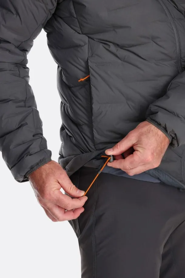 Veste à capuche en duvet extensible Cubit pour homme