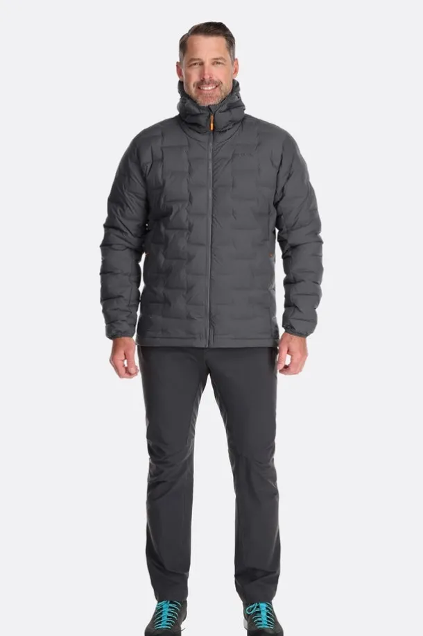 Veste à capuche en duvet extensible Cubit pour homme