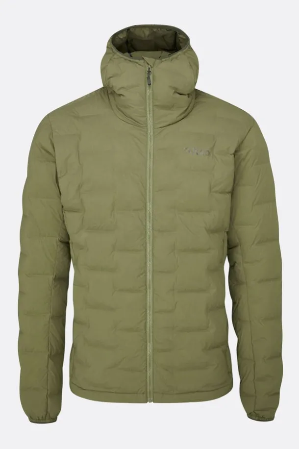 Veste à capuche en duvet extensible Cubit pour homme