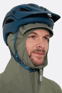 Veste de vélo imperméable Cinder Downpour Light pour homme